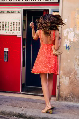 Robe patineuse - Rouge