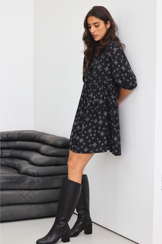Robe courte - Noir