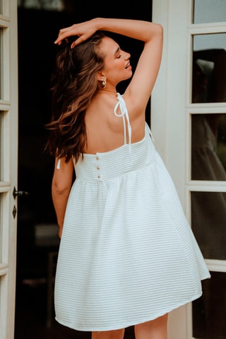 Robe courte - Blanc