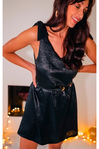 Robe courte - Noir