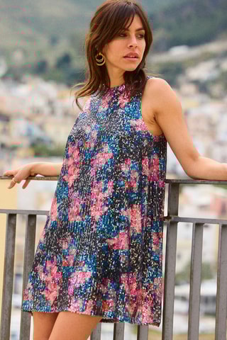 Robe courte - Noir
