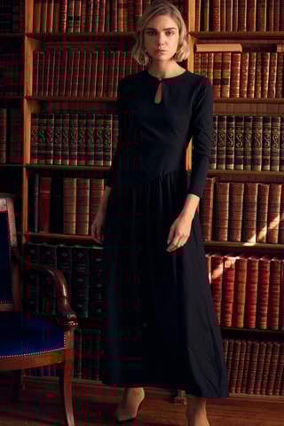 Robe longue - Noir