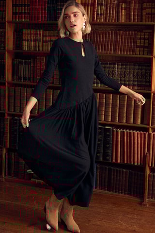 Robe longue - Noir