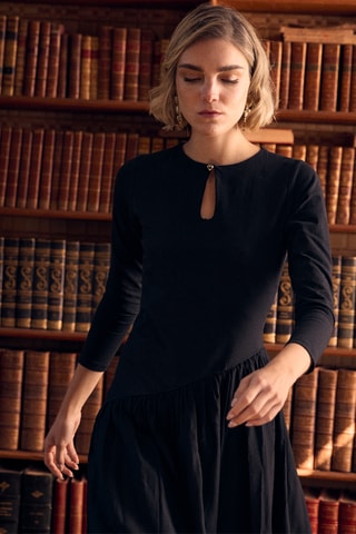 Robe longue - Noir