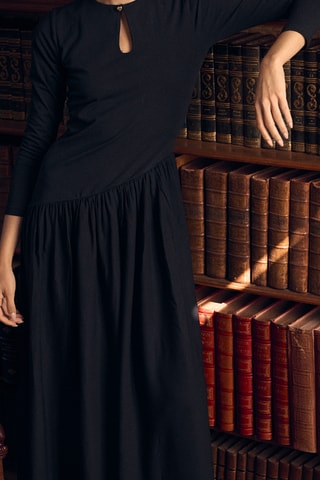 Robe longue - Noir