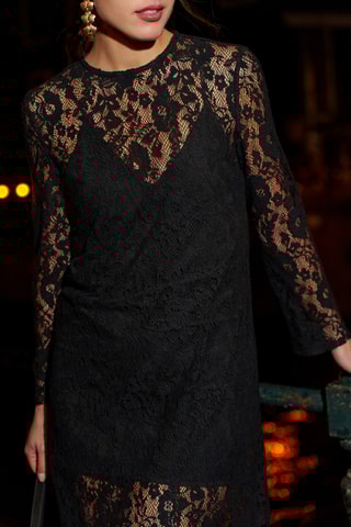 Robe longue - Noir