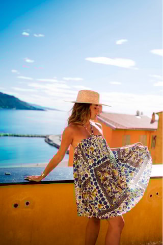 Robe courte - Blanc