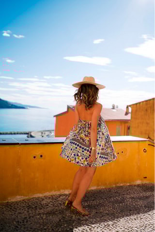 Robe courte - Blanc
