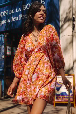 Robe courte - Orange