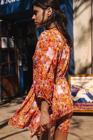 Robe courte - Orange