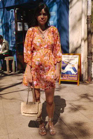 Robe courte - Orange