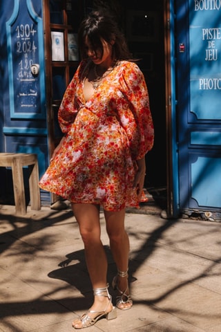Robe courte - Orange