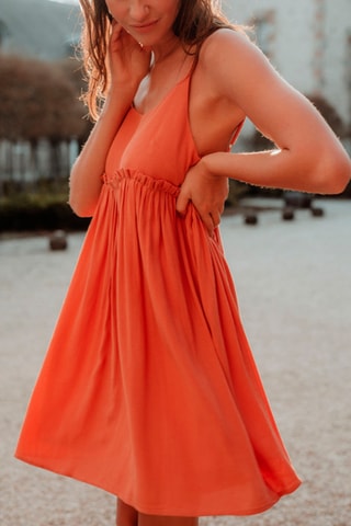 Robe courte - Orange