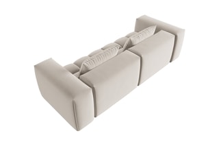 Canapé modulaire Lorella - Beige clair