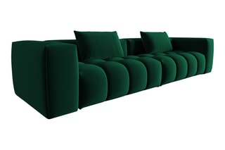 Canapé modulaire Lorella - Vert bouteille