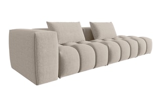 Canapé droit modulaire Lorella - Sable