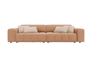 Canapé Luc - Beige foncé