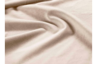 Canapé d'angle droit Luc - Beige - 4 places - Toucher velours