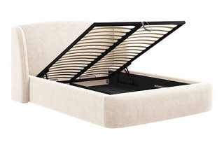 Lit Aude - Beige clair