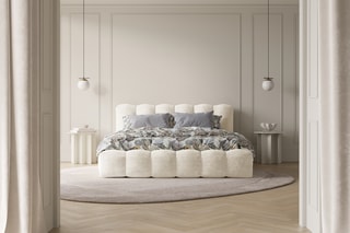 Lit-coffre avec sommier Cameron - Couchage 140 x 200 cm