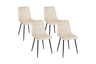 4 cadeiras Linda - 46 x 55 x 88 cm