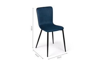 4 cadeiras Manon - 44 x 85 x 55 cm