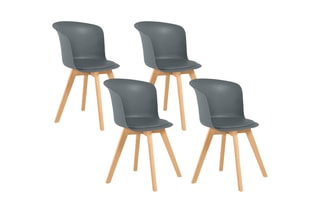 4 cadeiras Lara - 54,5 x 75 x 43 cm