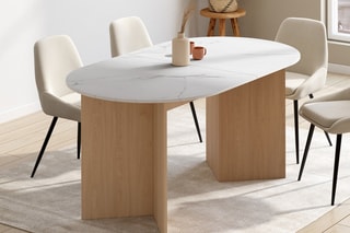 Mesa extensível Gabin - 160/200 x 75 x 90 cm