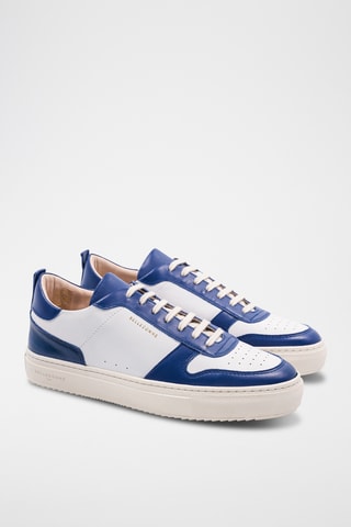 Leren Sneakers - Blauw