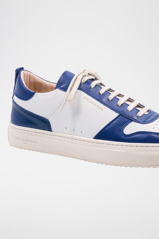 Leren Sneakers - Blauw