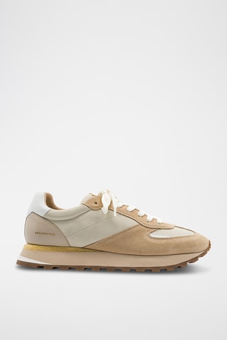 Leren Sneakers - Beige