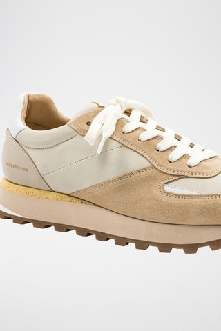 Leren Sneakers - Beige