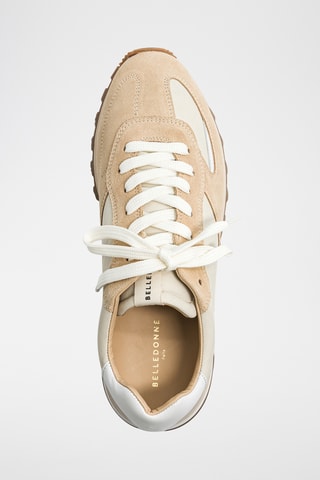 Leren Sneakers - Beige
