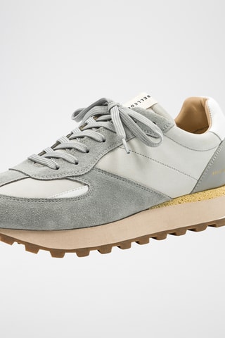 Leren Sneakers - Grijs