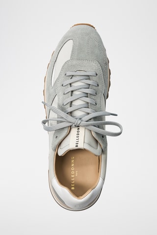Leren Sneakers - Grijs