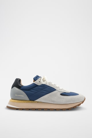 Leren Sneakers - Blauw