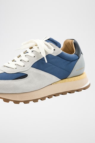 Leren Sneakers - Blauw