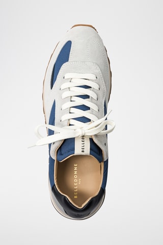 Leren Sneakers - Blauw