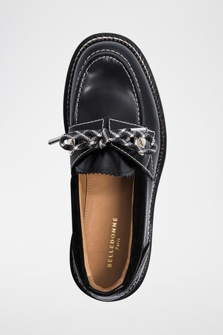 Hoge Leren Mocassins - Zwart