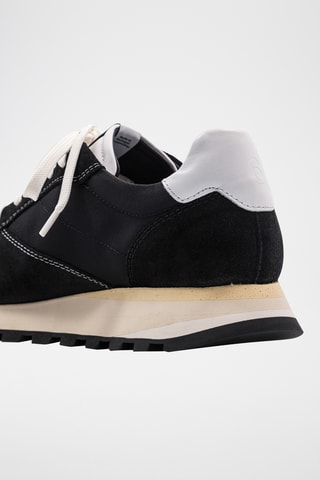 Leren Sneakers - Zwart