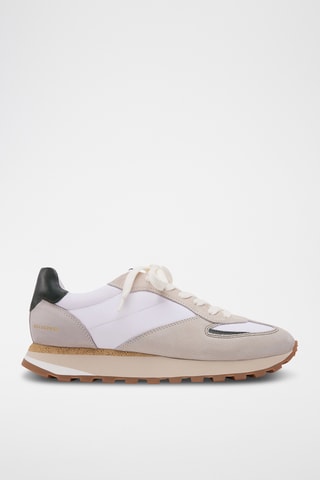 Leren Sneakers - Beige