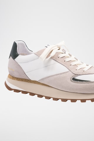 Leren Sneakers - Beige