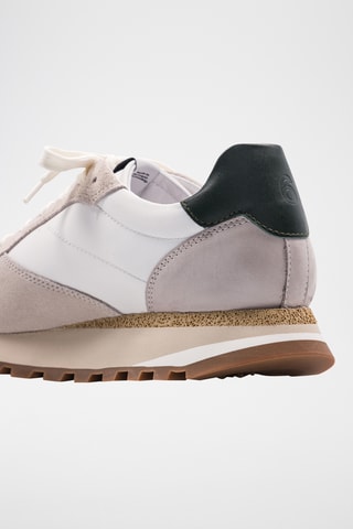 Leren Sneakers - Beige