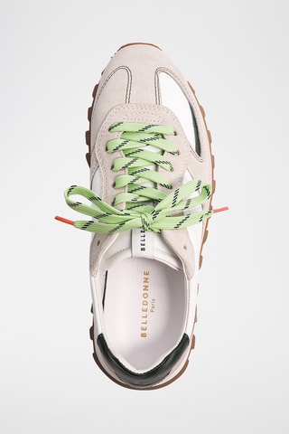 Leren Sneakers - Beige