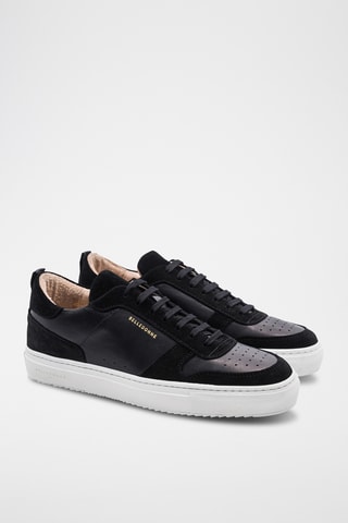 Leren Sneakers - Zwart
