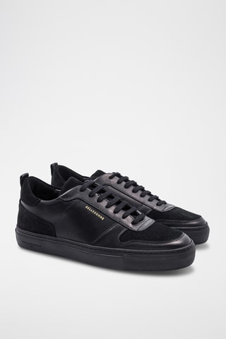Leren Sneakers - Zwart