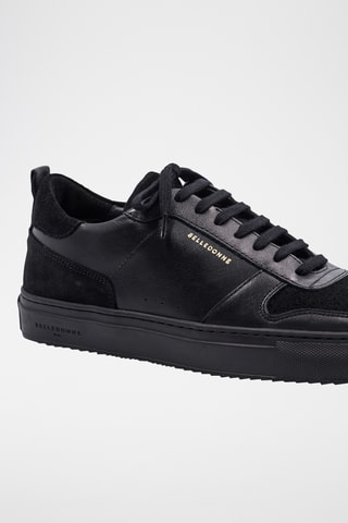 Leren Sneakers - Zwart