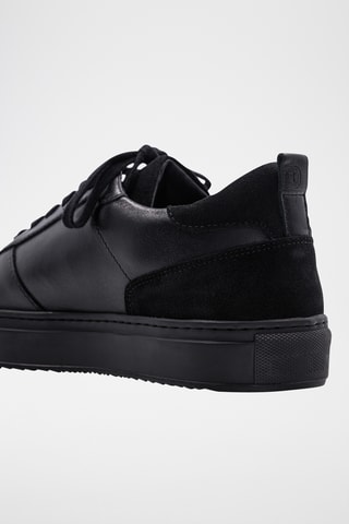 Leren Sneakers - Zwart