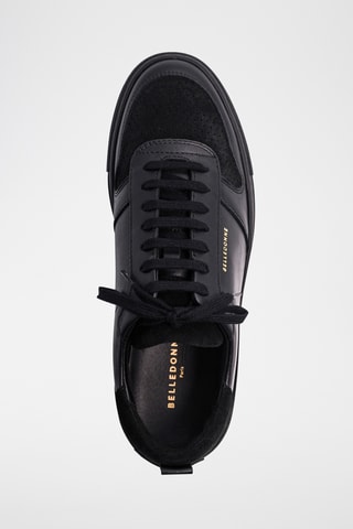 Leren Sneakers - Zwart