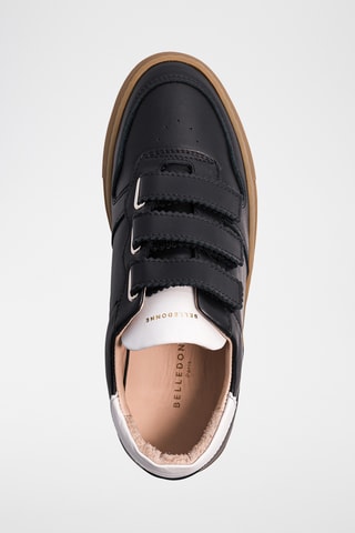 Leren Sneakers - Zwart